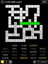 Fill-In Crosswords : Amazing Puzzle Screen Shot 5