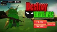Angry Android: Destroy The Evil Apple Screen Shot 1