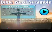 Bible Word Scramble Screen Shot 6