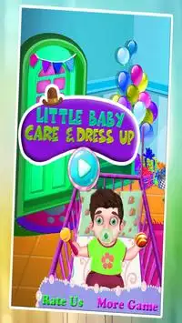 Little Baby Care & Dress Up Screen Shot 0