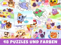 Puzzle und Farben Kinderspiele Screen Shot 2