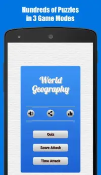 World Geography Quiz Screen Shot 0