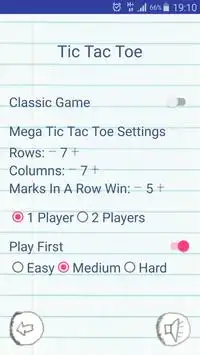 Mega Tic Tac Toe Online Screen Shot 3