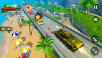 Army Tank Traffic Racer Game Mengemudi Tank Gratis Screen Shot 8