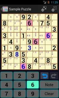 Sudoku M&P Screen Shot 1