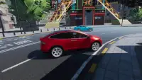 Tesla Model X Car Drift Drive Screen Shot 2