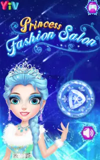 Dress up games for girls - Princess Fashion Salon Screen Shot 1