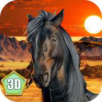 Afrikanischer Pferd Simulator