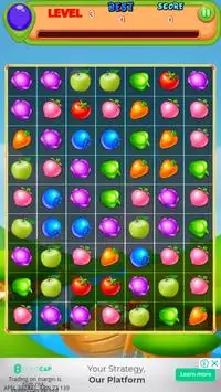 sweet fruit candy Screen Shot 1