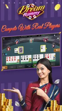 Dream Rummy - Online Indian Rummy Card Game Screen Shot 0