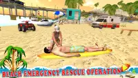 Beach Rescue Simulator - Rescue 911 Survival Screen Shot 1