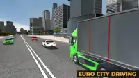 Just Euro Truck Sim Parking 2020 Screen Shot 1