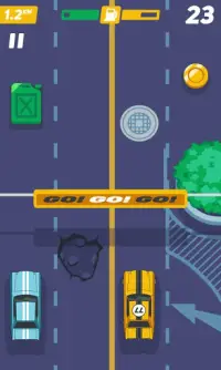 carrera de coches rápida tiroteo d venganza juegos Screen Shot 3