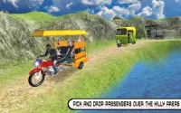 3d tuk tuk riksza poza drogą napędowy: wolny gra Screen Shot 1