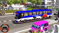 Luxury Coach Bus Driving Game Screen Shot 2