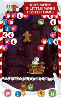 Gry świąteczne: bubble dzieci Screen Shot 10