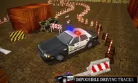 полиция машина вождение 3D: крайность стоянка игры Screen Shot 2