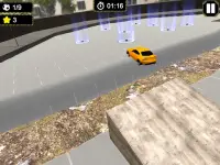 कार स्ट्राइकर फ़ुटबॉल खेल 3 डी Screen Shot 5