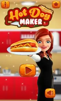 Hot Dog Maker : Street Food Cooking Games 2019 Screen Shot 0