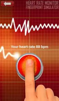 Monitor de freqüência cardíaca Screen Shot 0