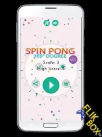 Spin Blade Pong Screen Shot 0