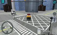 3D เมืองขับรถ - ที่จอดรถบัส Screen Shot 3