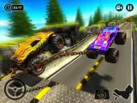 Цепные грузовики-монстры: Ramp Racing Stunts Screen Shot 7