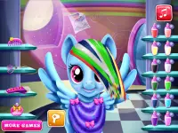 Pony Games Hairstyle, Dress Up Screen Shot 0
