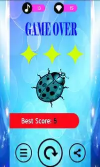 Ladybug Piano Tiles Screen Shot 3