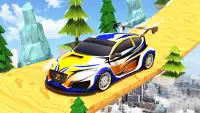 Mountain Car Stunt 3D - เกมแข่งรถในเมืองฟรี Screen Shot 3