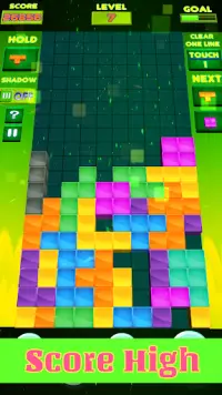 Tetra Block 3D Blitz Puzzle Screen Shot 6