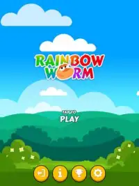 Rainbow Worm Lite Screen Shot 6