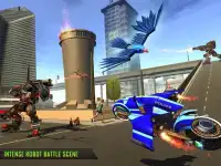 Real Robot Transforming Game: Flying Robot Bike Screen Shot 7