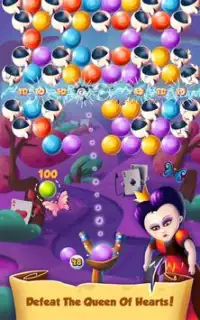 Bubble pop - Alice in Wonderland Screen Shot 8