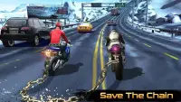 チェーン入りのバイクレーシング3D Screen Shot 8