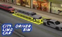 City limo car driver sim Screen Shot 0