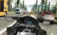 The Highway Traffic Rider - Motorcycle Driving Screen Shot 2