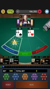 wereld baccarat koning Screen Shot 1