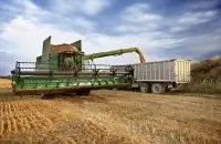 Farm wheat harvester puzzle Screen Shot 1