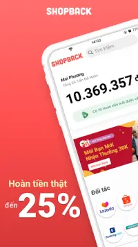 ShopBack - Mua sắm & Hoàn tiền Screen Shot 0