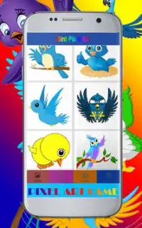 Bird Draw Color By Number Pixel Art 2018 Screen Shot 1