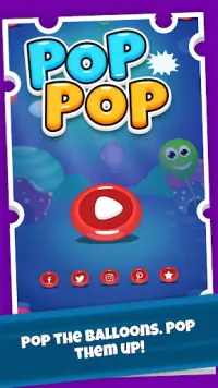 Pop Pop Words: Educational Balloon Game for Kids🎈 Screen Shot 0