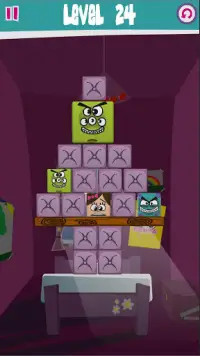 Bed Monsters Puzzle Game Free Screen Shot 3