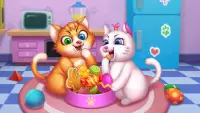 Cute Kitten - 3D Virtual Pet Screen Shot 2