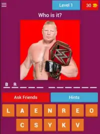 Wrestling super star quiz free Screen Shot 7