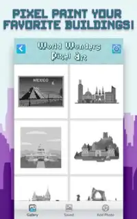 Wonders Of The World –  Color By Number Screen Shot 3