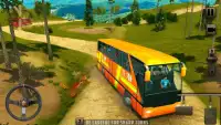 Dağ Otobüs Sürücüsü Simülatörü 2019: Offroad Otobü Screen Shot 9