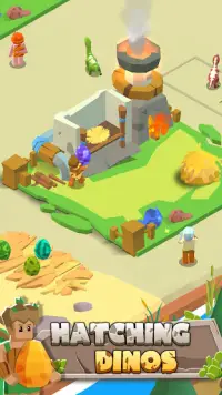 Idle Dino Village: Sim Game Screen Shot 3