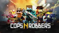 Cops N Robbers:Pixel Craft Gun Screen Shot 0