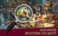Hidden Object Games Free : Old House Mystery Screen Shot 0